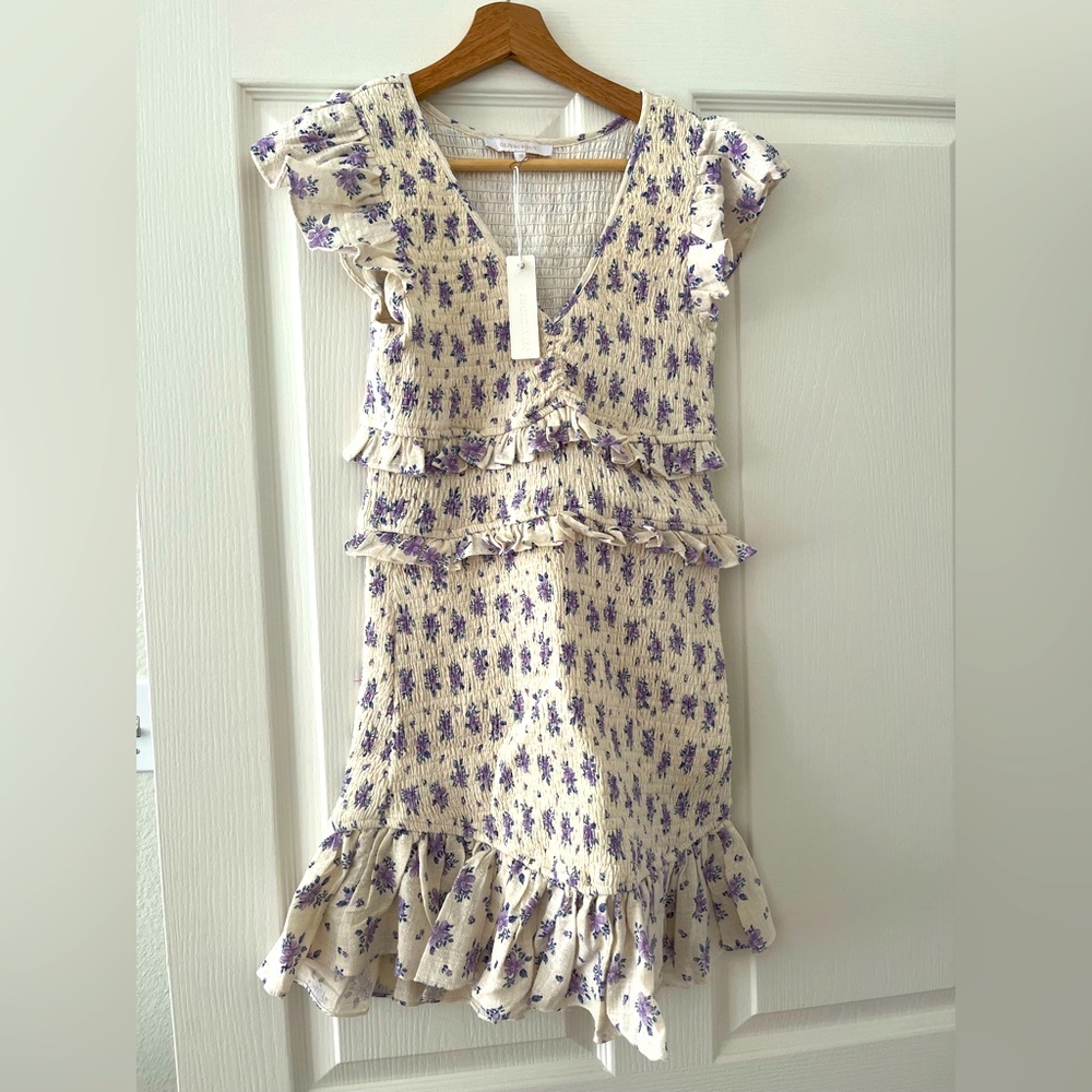 Smocked mini dress SM
